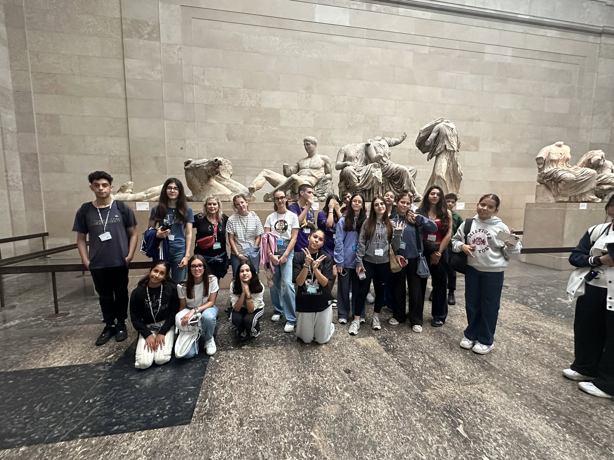 Μαθητές στο British Museum